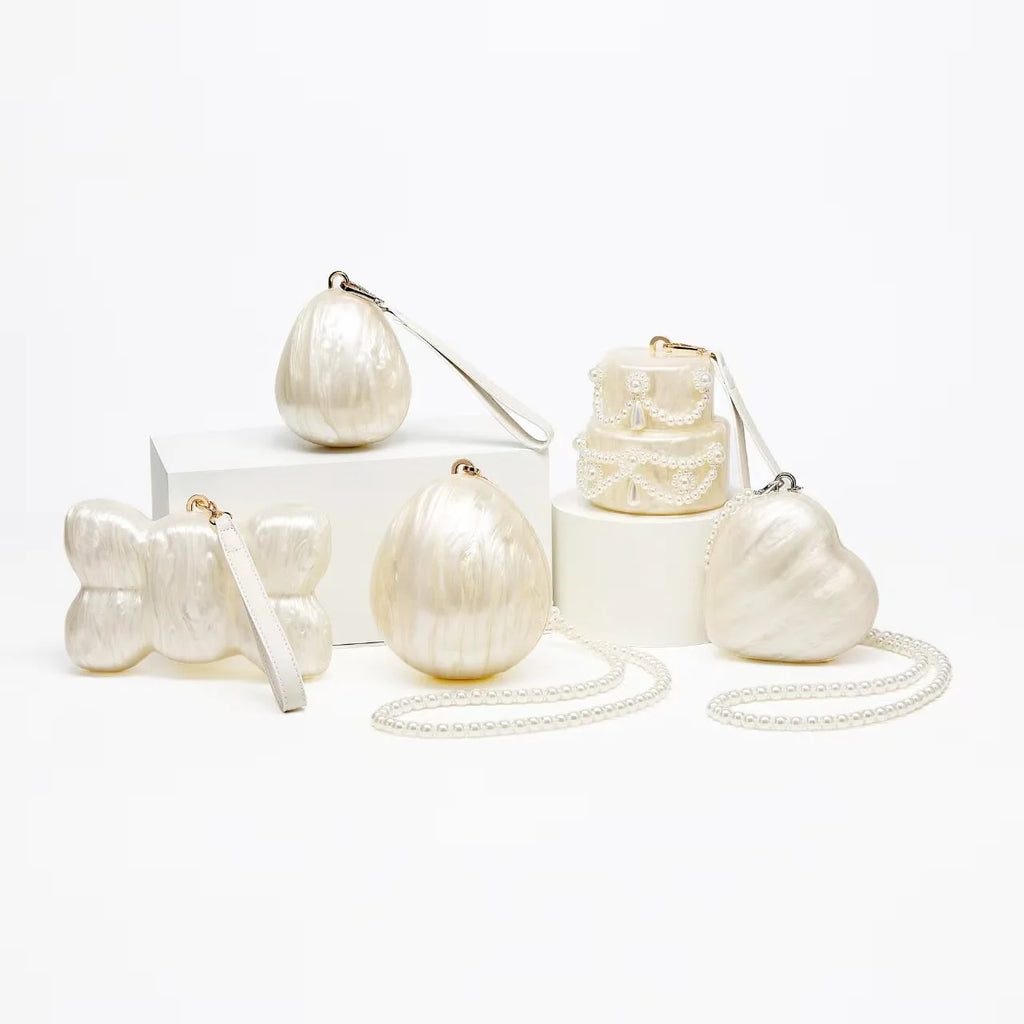 Jo Signature Beaded Egg Bag