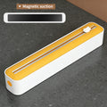 Plastic Wrap Cutter, Available in Four Colors with Accessories, Wall-Mountable, Suitable for Kitchens and Dining Rooms.
