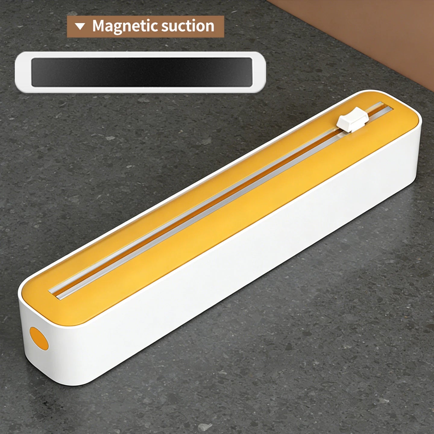 Plastic Wrap Cutter, Available in Four Colors with Accessories, Wall-Mountable, Suitable for Kitchens and Dining Rooms.