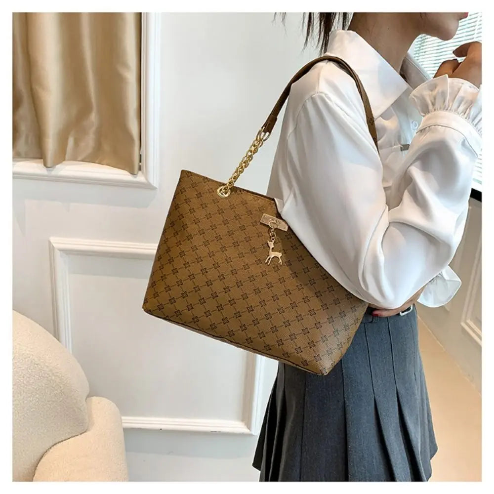 Jo Classic Print Handbag