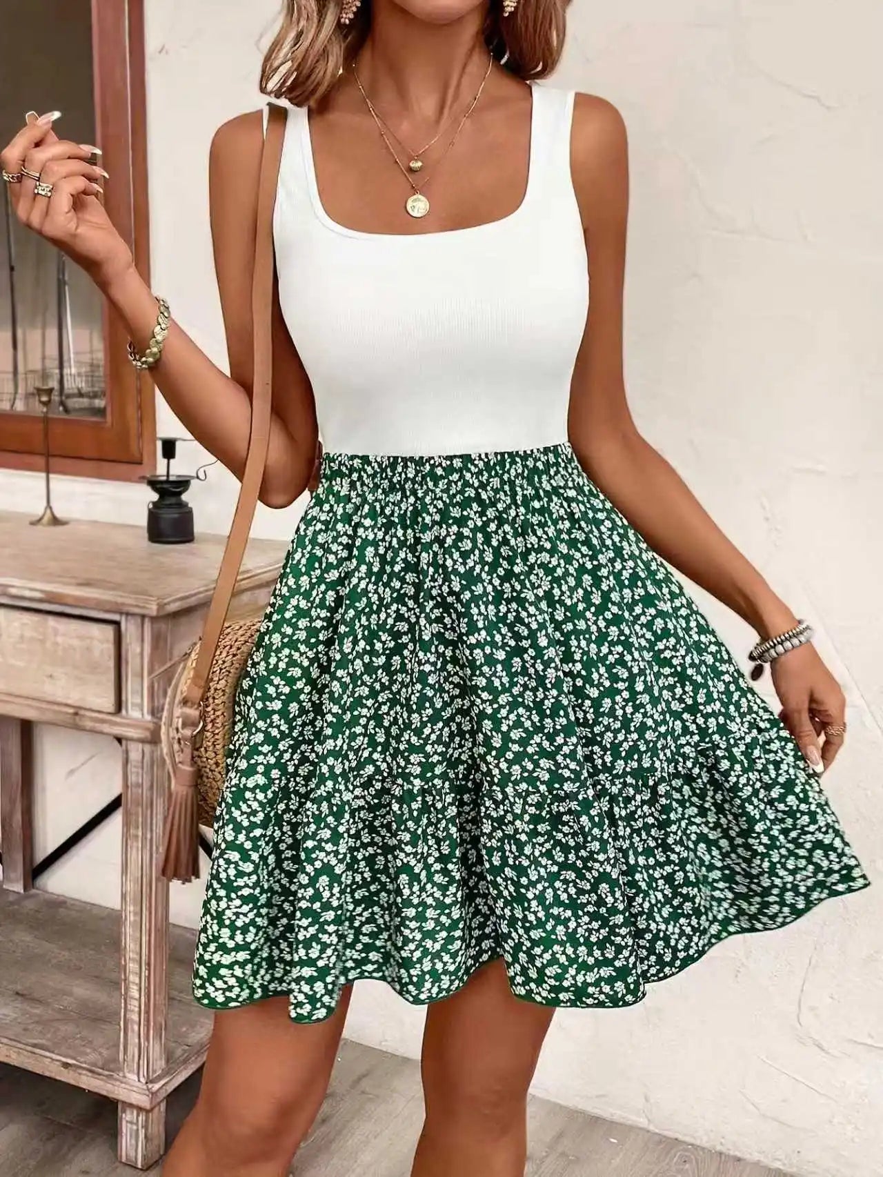 Jo Summer Breeze Sleeveless Casual Dress