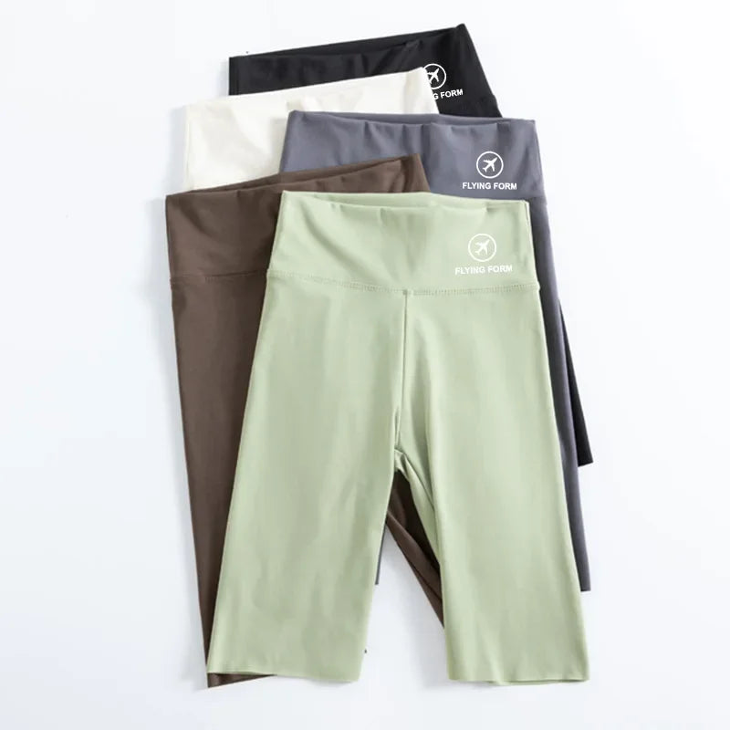 Jo High-Waist Seamless Lifting Yoga Shorts