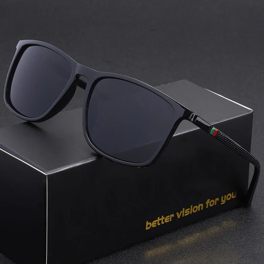 Jo Modern Lightweight Square Sunglasses for Men