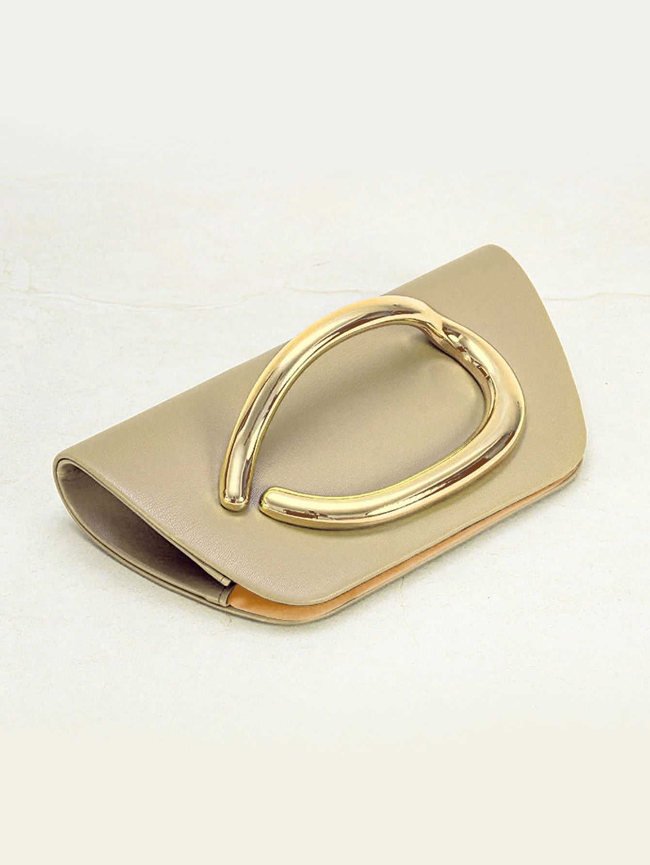 Jo Refined Gold-Accent Satchel