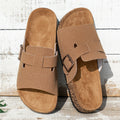Jo Refined Double-Strap Slides