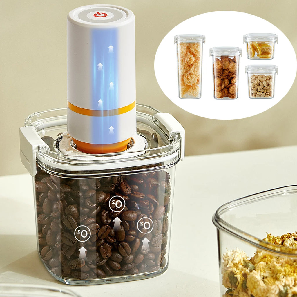 Jo FreshSeal Vacuum Kitchen Canister