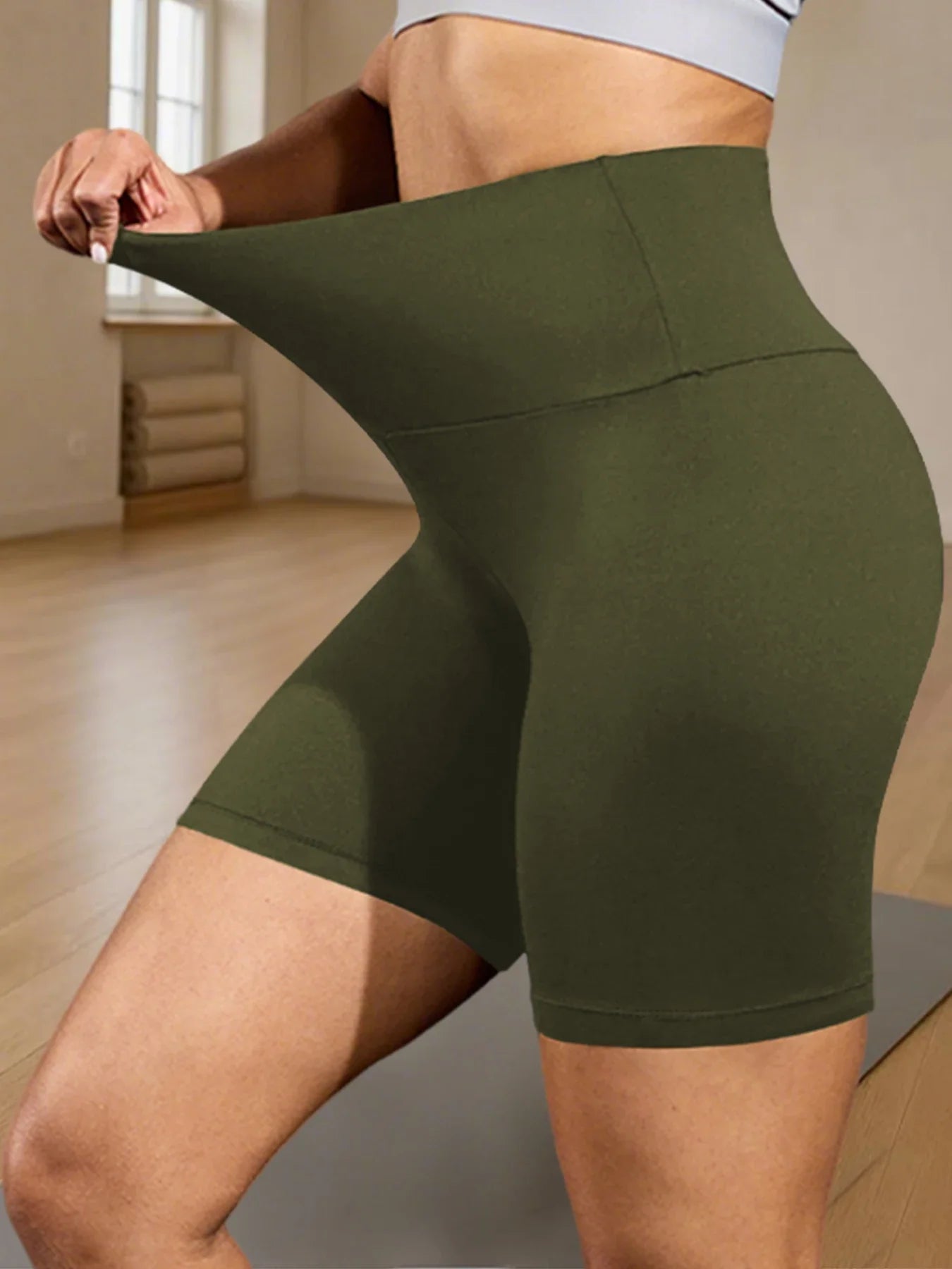 Women's High Waisted Biker Shorts Super Soft