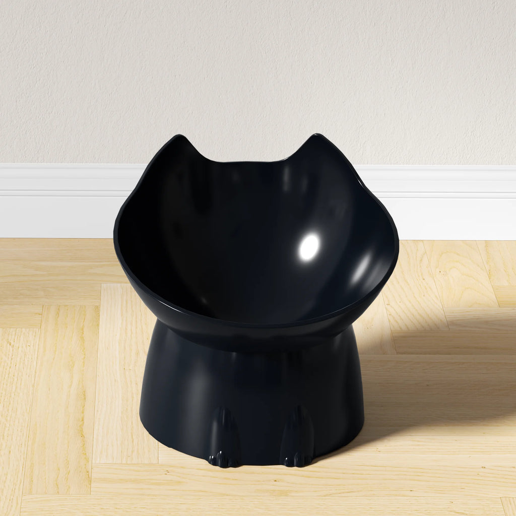 Jo Refined Neck-Support Cat Bowl