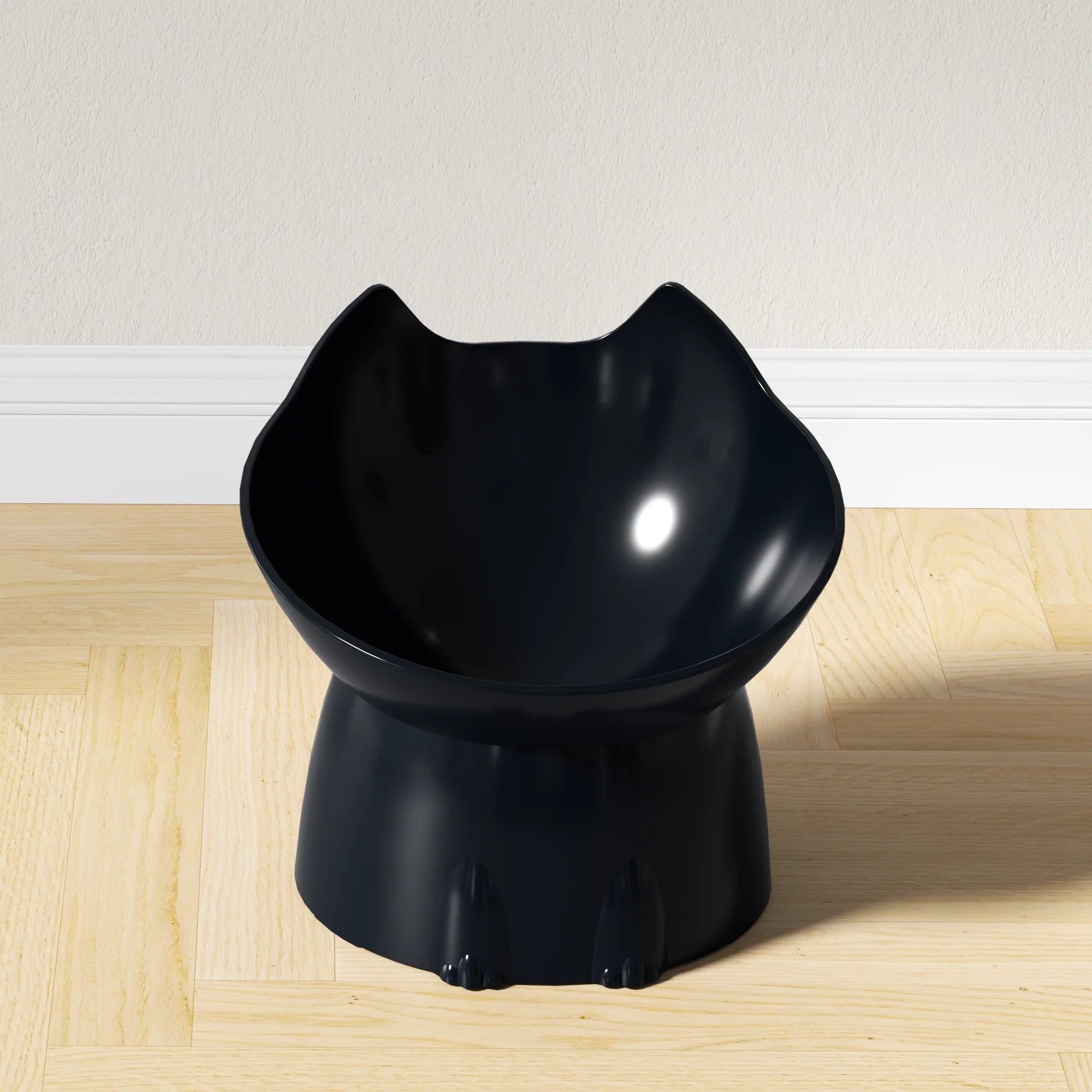 Jo Refined Neck-Support Cat Bowl