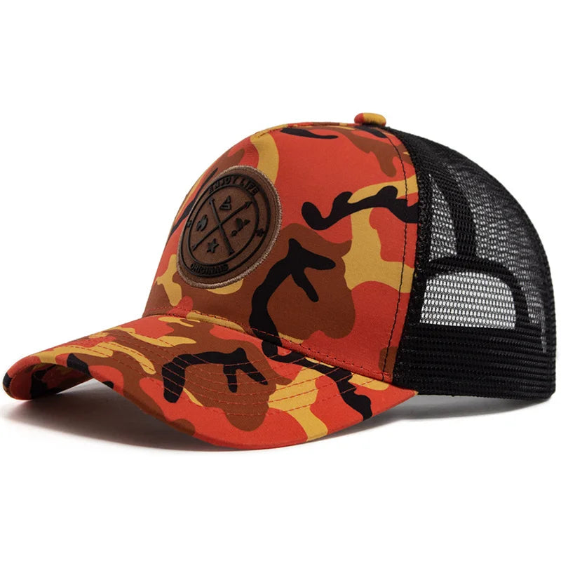 Modern Casual Mesh Hip-Hop Hat