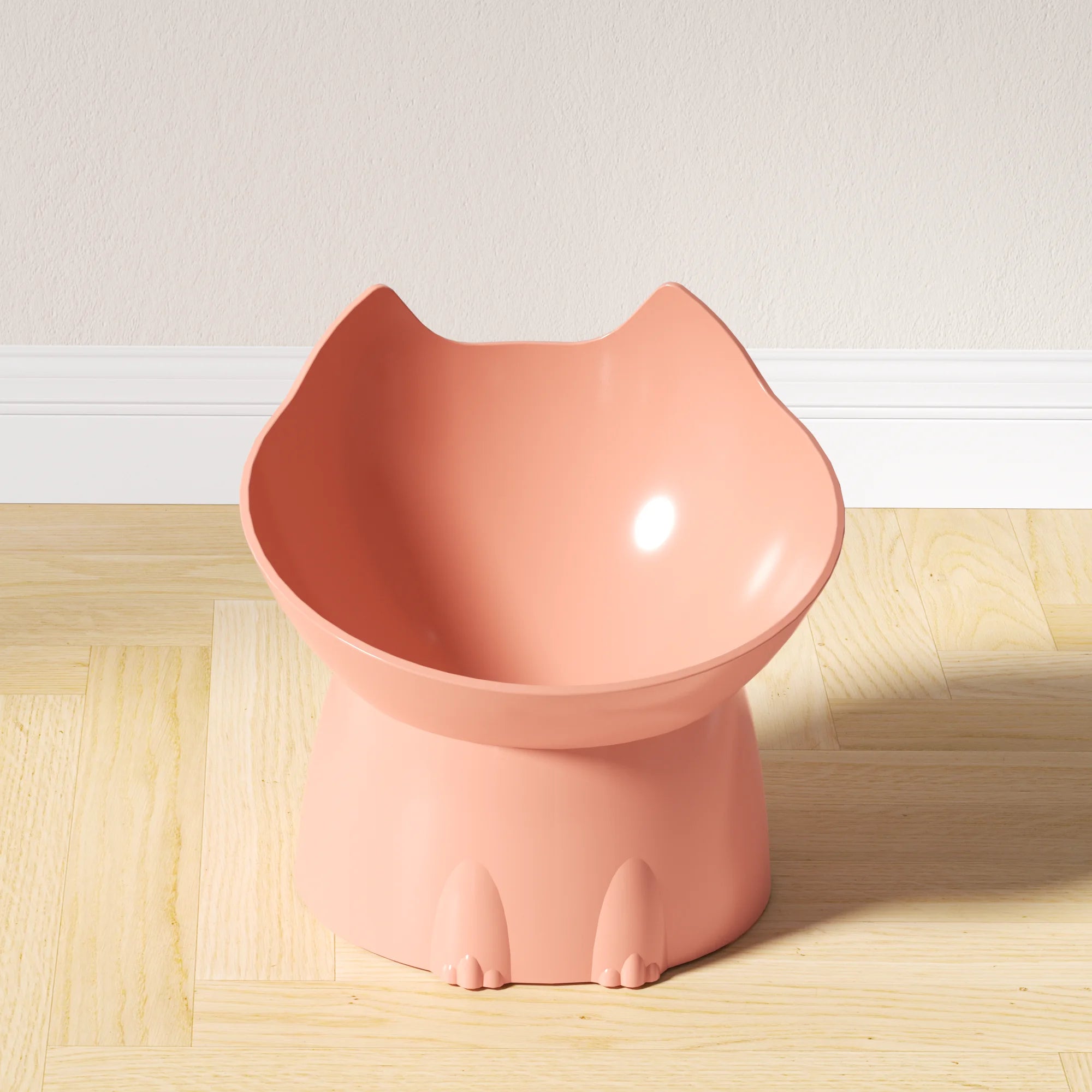 Jo Refined Neck-Support Cat Bowl