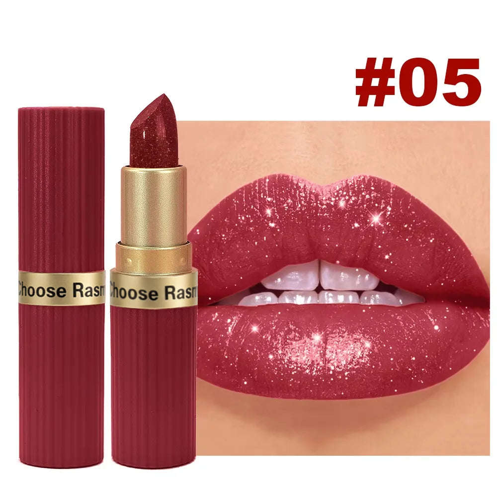 Jo Luxe Shimmer Diamond Lipstick