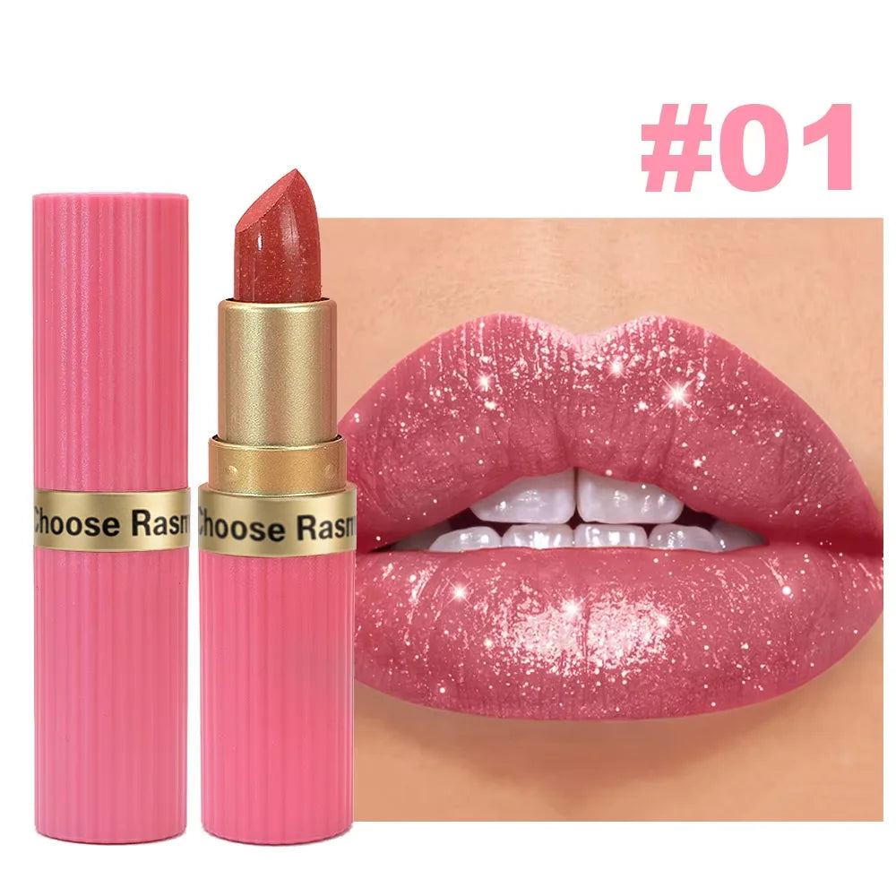 Jo Luxe Shimmer Diamond Lipstick