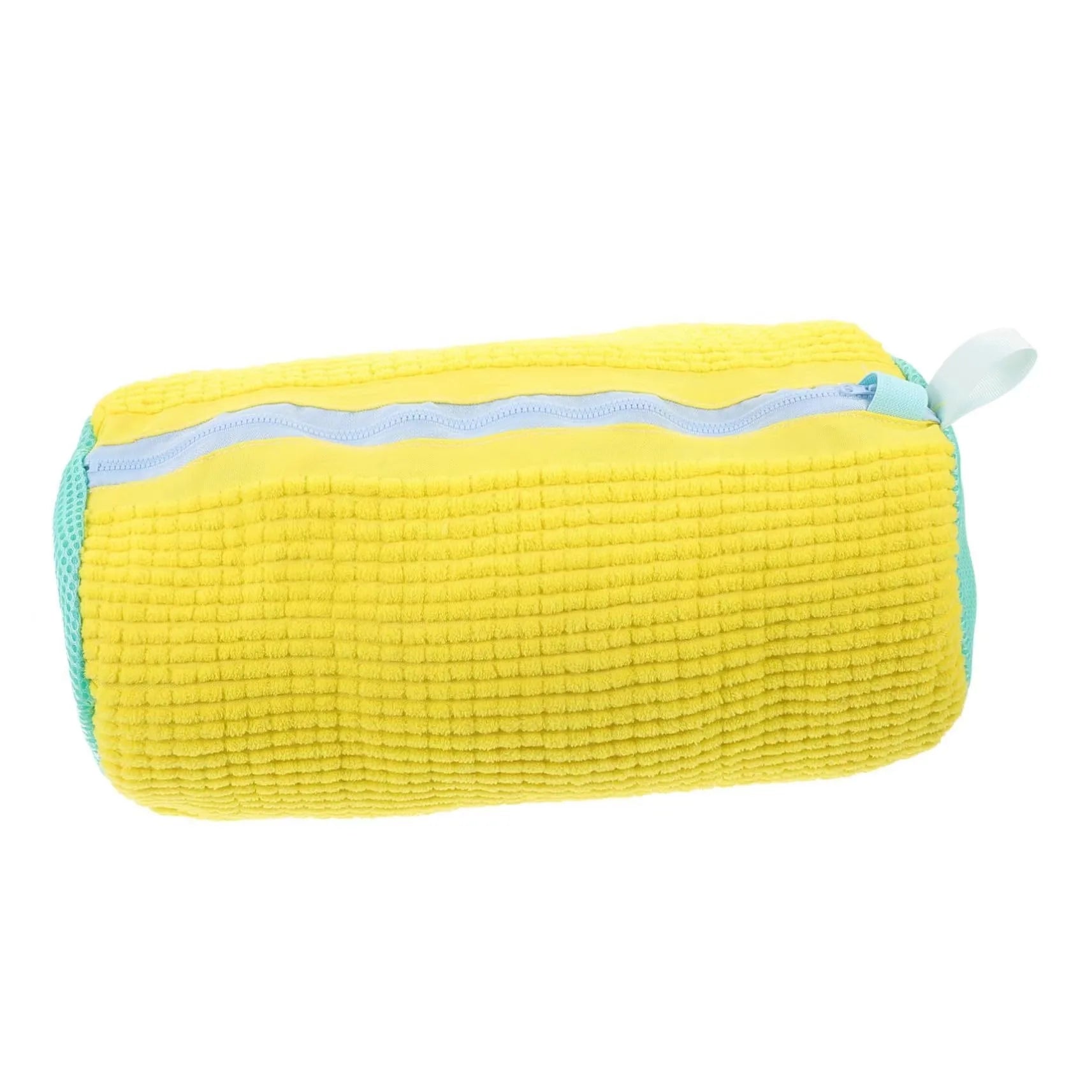 Jo Durable 360° Mesh Shoe Laundry Bag for Sneakers yellow color