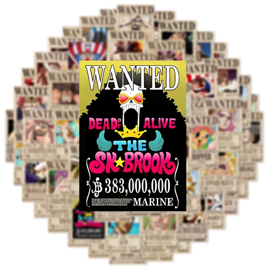 Jo Premium One Piece Wanted Sticker Gallery