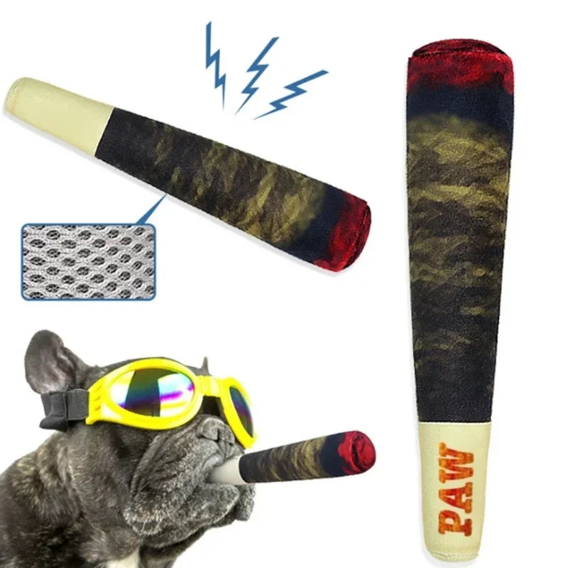 Jo "Cigar" Style Interactive Squeaky Toy